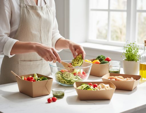 Verse maaltijdbox van Smaakbrekers wordt bereid